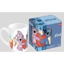 Disney Lilo és Stitch, A csillagkutya Heart porcelán bögre 235 ml (8 oz) Díszdobozban