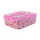 Hello Kitty Kuromi több rekeszes uzsonnás doboz, szendvicsdoboz