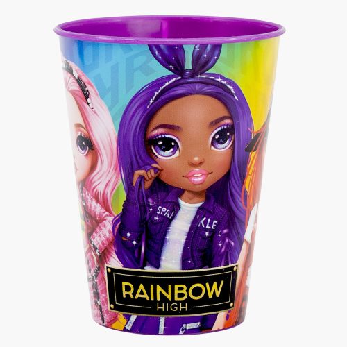 Rainbow High pohár, műanyag 260 ml