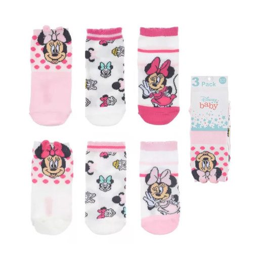 Disney Minnie Wink baba zokni 0-12 hó