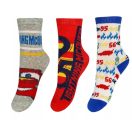 Disney Verdák McQueen 95 gyerek zokni 23-34