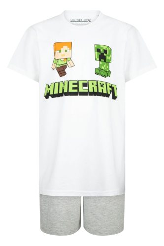 Minecraft gyerek rövid pizsama 4-12 év