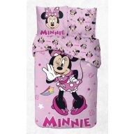 Disney Minnie Lovely ágyneműhuzat 140×200cm, 65x65 cm