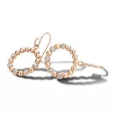 Victoria Rose gold színű karika fülbevaló