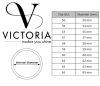 Victoria Ezüst színű karika karkötő
