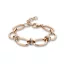Victoria Rose gold színű köves karkötő
