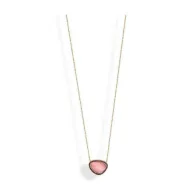 Victoria Rose gold színű rózsaszín köves nyaklánc