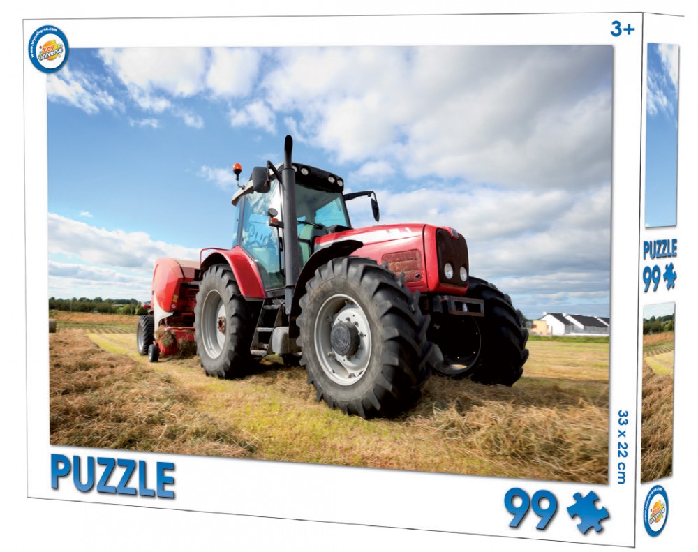 Traktor puzzle 99 dielikov