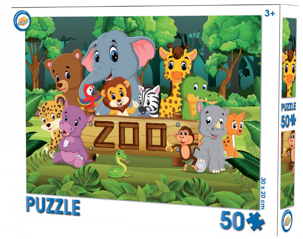 Zoo puzzle (50 dielikov)