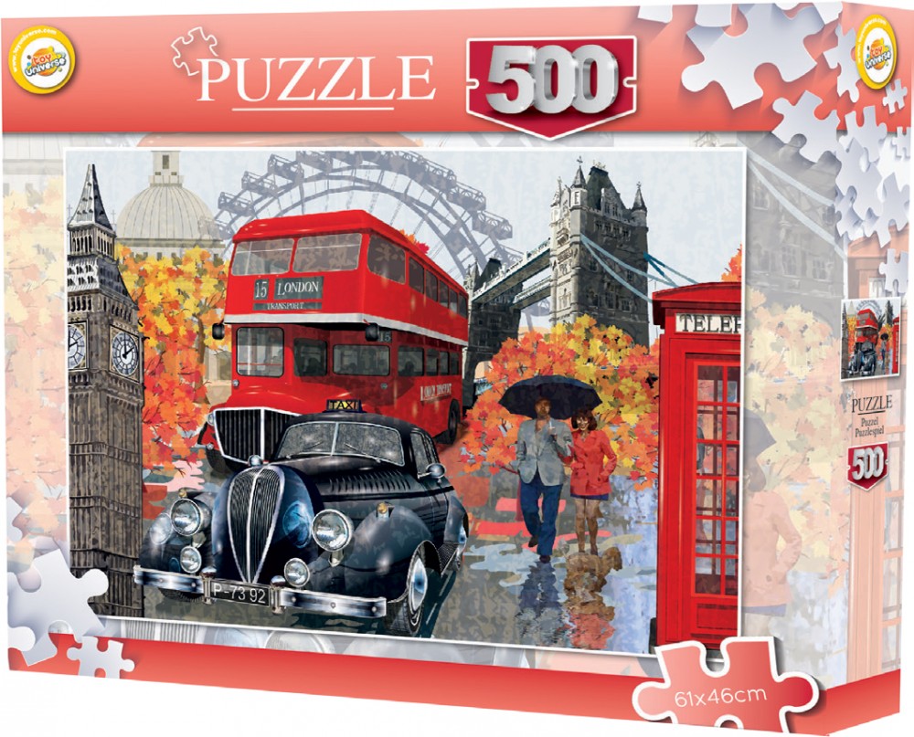 Puzzle Mestá (Londýn) 500 dielikov