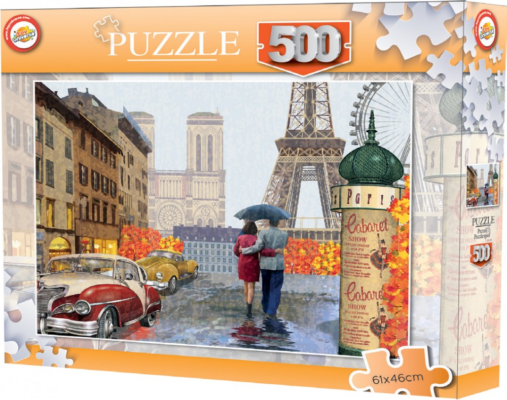 Puzzle Mestá (Paríž) 500 dielikov