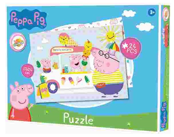 Puzzle prasiatko Peppa (24 dielikov)