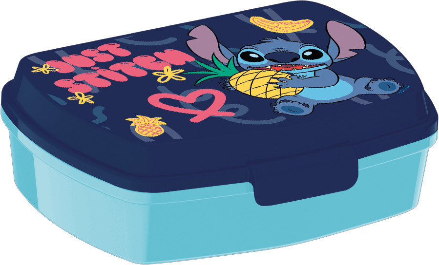 Vtipná plastová sendvičová krabička Disney Lilo a Stitch Palms